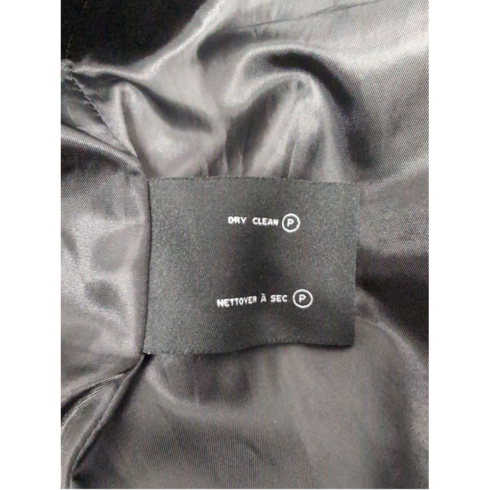 London Fog Wool Charcoal Black Women Dressy Peacoat Size M Quiet Luxury Oldmoney - Picture 5 of 11